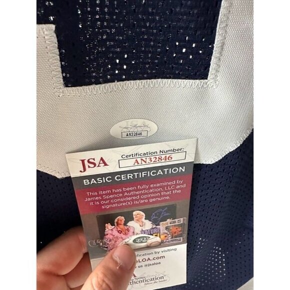 Drew Allar signed autographed Penn State Nittany Lions custom XL Jersey JSA - Picture 3 of 4